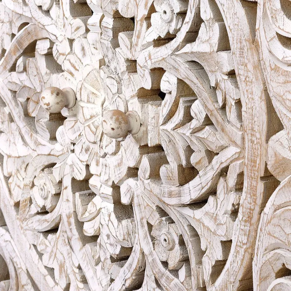 Pharao24 Kommode Holz Annatto> Küchenkommode|Wohnzimmerkommoden