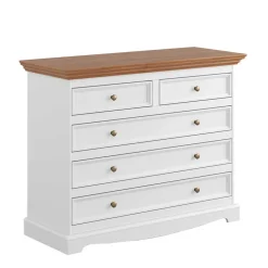 Massivholzmöbel|Küchenkommode*Pharao24 Kommode Holz Corao