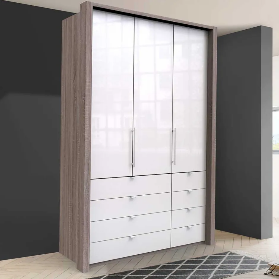 Pharao24 Kompakt Schlafzimmerschrank Yunidra> Jugendkleiderschrank