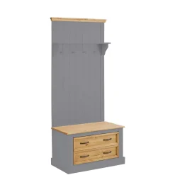 Garderoben Paneele|Wandgarderoben*Pharao24 Kompaktgarderobe Indroscana