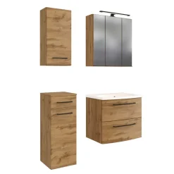 Badmöbel Sets*Pharao24 Komplett Badezimmer Set Longos