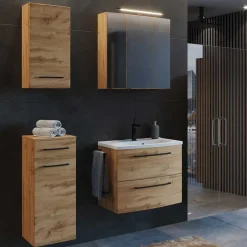 Badmöbel Sets*Pharao24 Komplett Badezimmer Set Longos