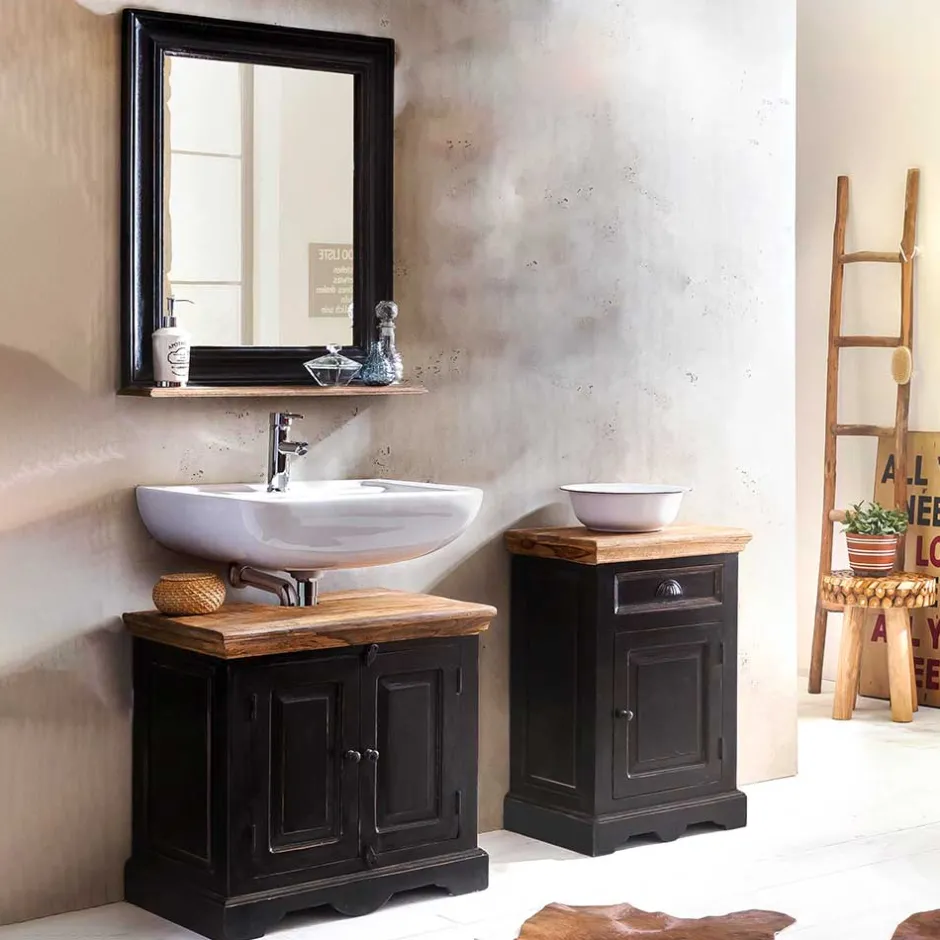 Badmöbel Sets*Pharao24 Komplett Badmöbel Set Barocara