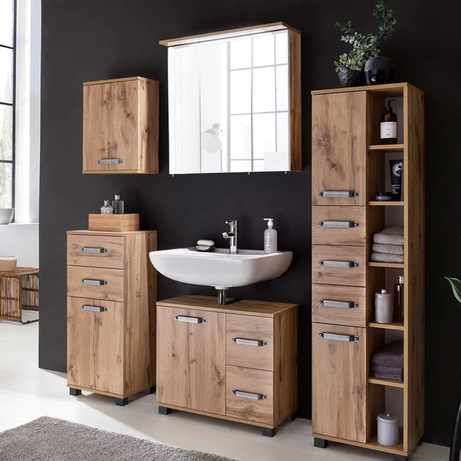Pharao24 Komplett Badmöbel Set Duella> Badmöbel Sets