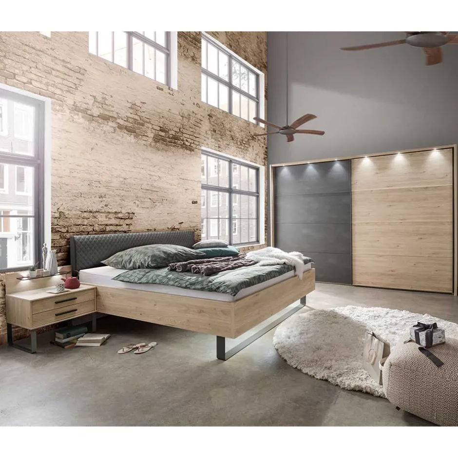 Schlafzimmer Sets*Pharao24 Komplettschlafzimmer Bruvena