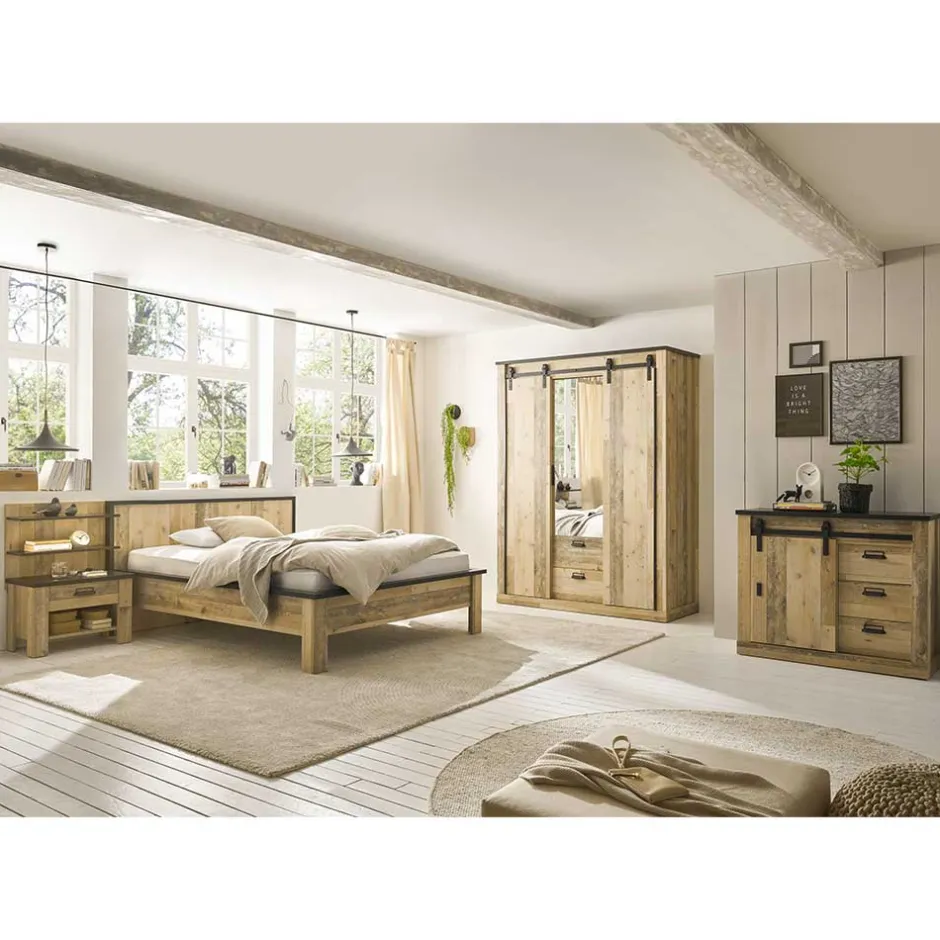 Schlafzimmer Sets*Pharao24 Komplettschlafzimmer Studiana