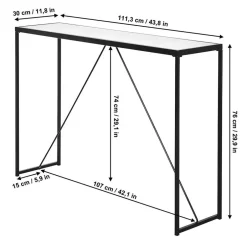 Konsolentische*Pharao24 Konsolen Tisch Zimara