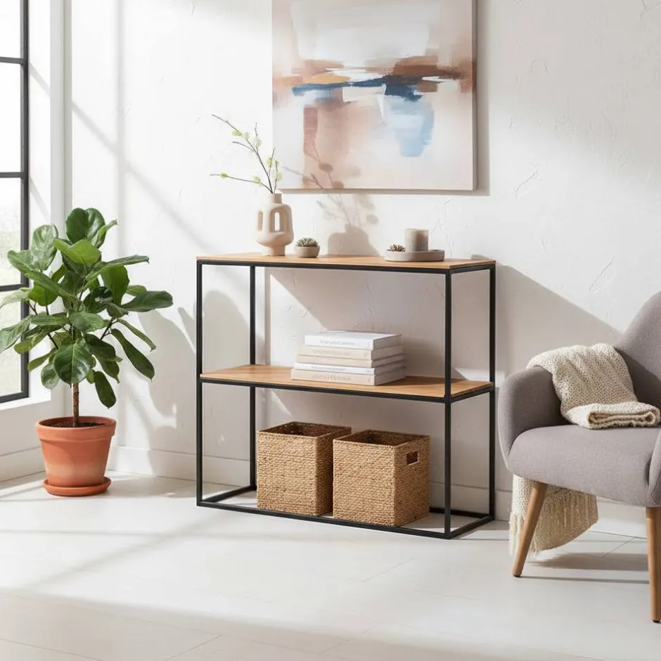 Pharao24 Konsolentisch Akreditarus> Massivholztische|Telefontische