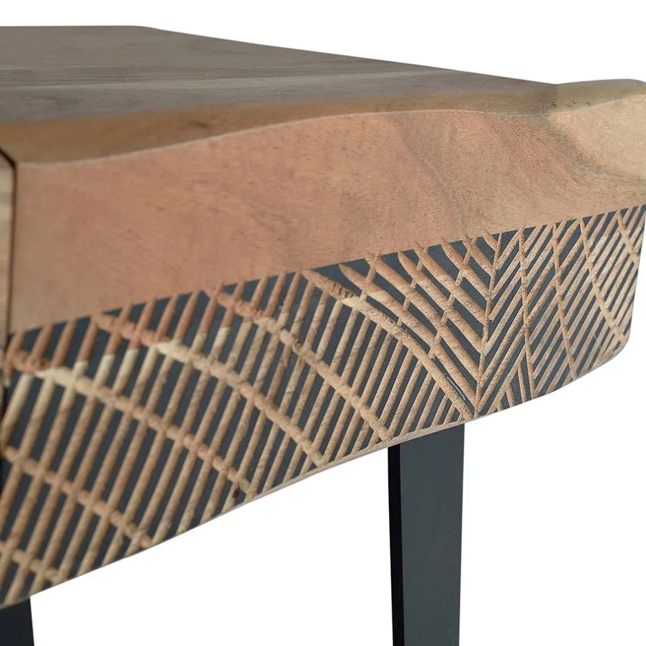 Wohnzimmertisch|Massivholztische*Pharao24 Konsolentisch Constantin