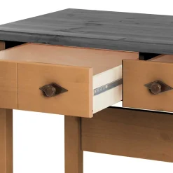 Schreibtische|Computertische*Pharao24 Konsolentisch mit Schubladen Viaduca