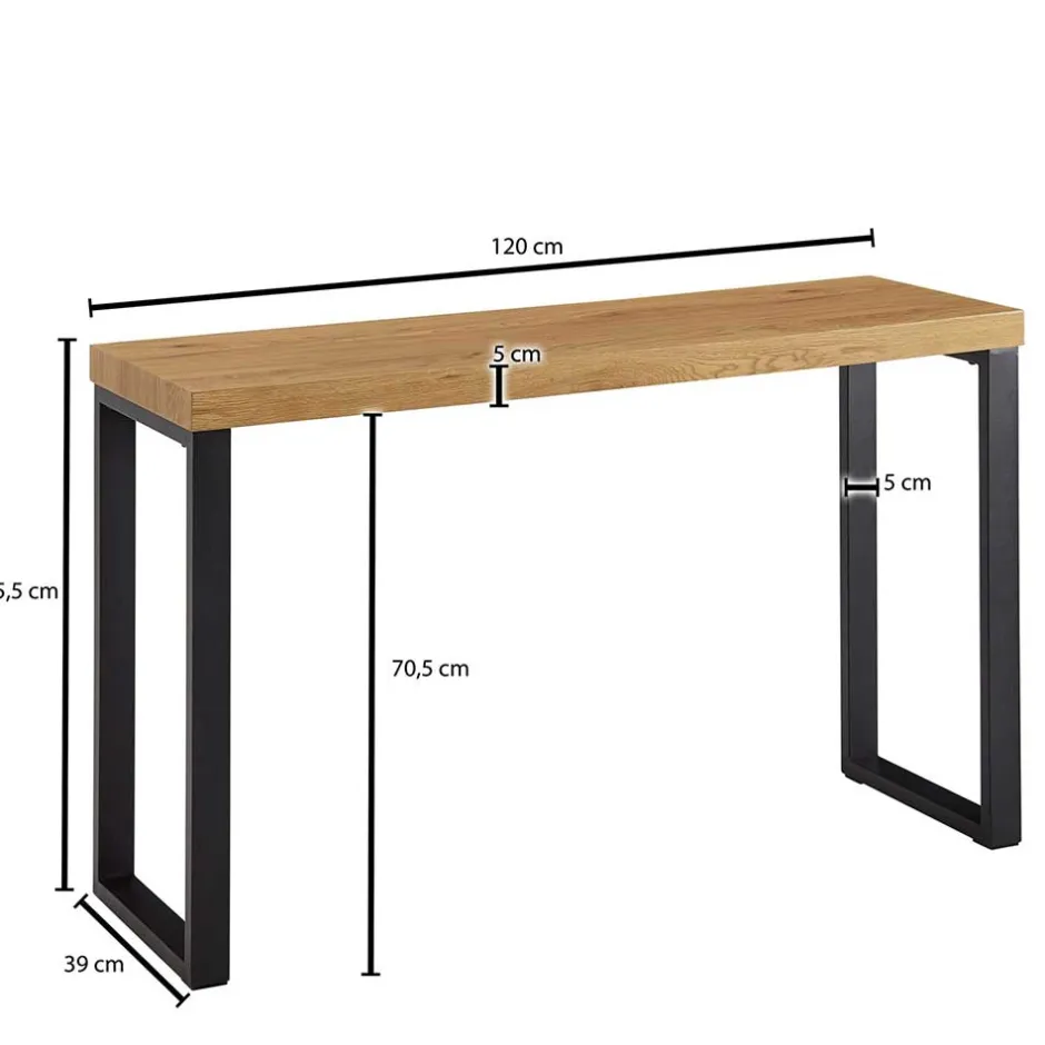 Konsolentische*Pharao24 Konsolentisch Petrol