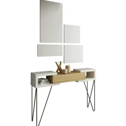 Garderobensets*Pharao24 Konsolentisch und Spiegel Fono