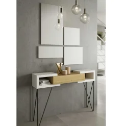 Garderobensets*Pharao24 Konsolentisch und Spiegel Fono