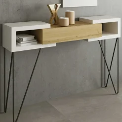 Garderobensets*Pharao24 Konsolentisch und Spiegel Fono