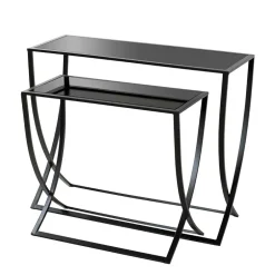 Telefontische|Glastische*Pharao24 Konsolentische Carantec