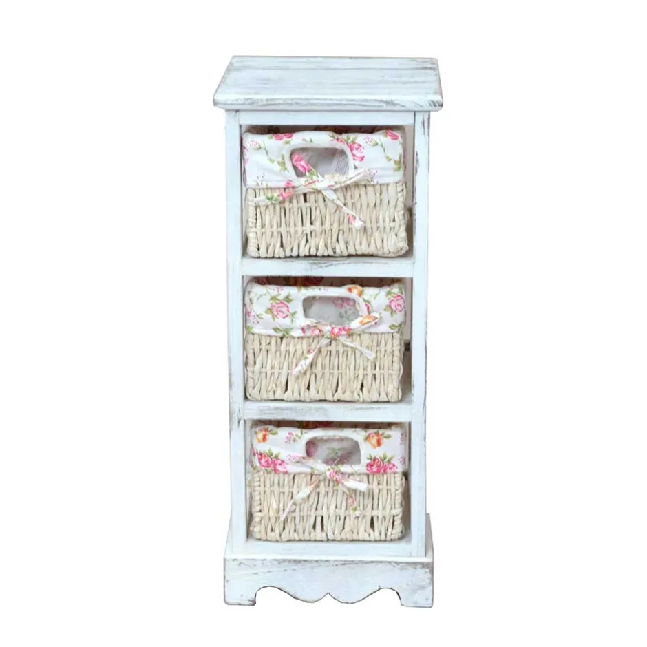 Pharao24 Korbregal Javie> Massivholzregale|Standregale