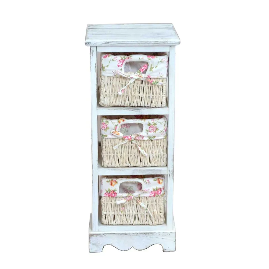 Pharao24 Korbregal Javie> Massivholzregale|Standregale