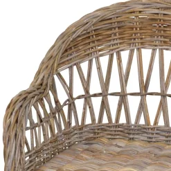 Wohnzimmer Sessel*Pharao24 Korbsessel Tignum