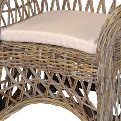 Wohnzimmer Sessel*Pharao24 Korbsessel Tignum