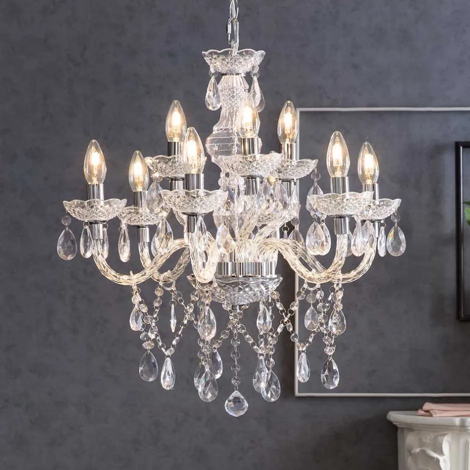 Lampen Und Leuchten*Pharao24 Kronleuchter Occitan