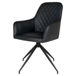 Esszimmersessel|Lederstühle*Pharao24 Kunstleder Armlehnstuhl Sybilla