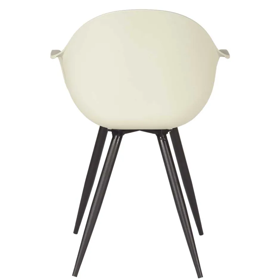 Küchenstühle|Esszimmerstühle*Pharao24 Kunststoff Armlehnenstuhl Set Este