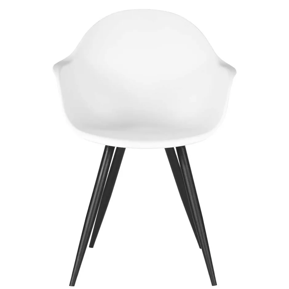 Pharao24 Kunststoff Küchenstuhl Set Rubin> Küchenstühle|Esszimmerstühle