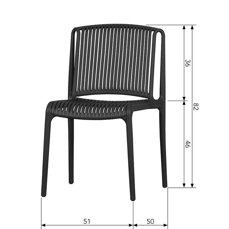 Pharao24 Kunststoff Stühle gachi> Gartenmöbel