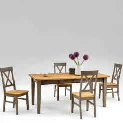 Tisch Mit Stühlen|Esszimmer Sets*Pharao24 Landhaus Essgruppe Josepha