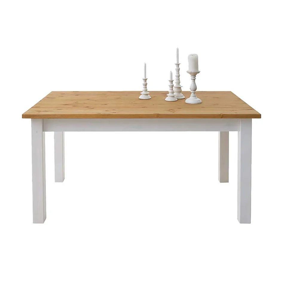Massivholzmöbel|Küchentisch*Pharao24 Landhaus Esstisch Vicados
