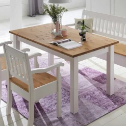 Massivholzmöbel|Küchentisch*Pharao24 Landhaus Esstisch Vicados