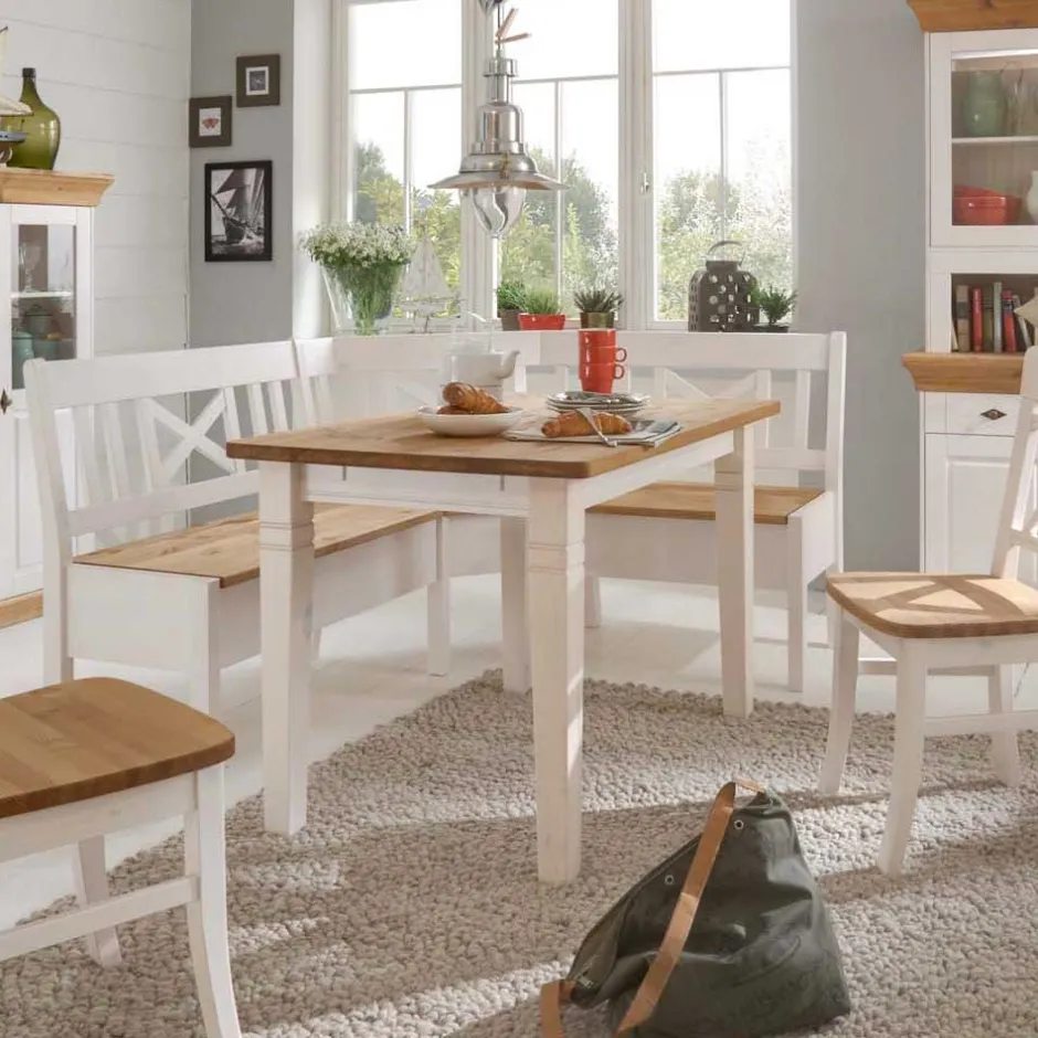 Küchentisch|Massivholztische*Pharao24 Landhaus Esstisch Voluntary