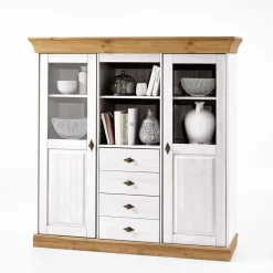 Esszimmerkommoden|Wohnzimmerkommoden*Pharao24 Landhaus Highboard Constanta