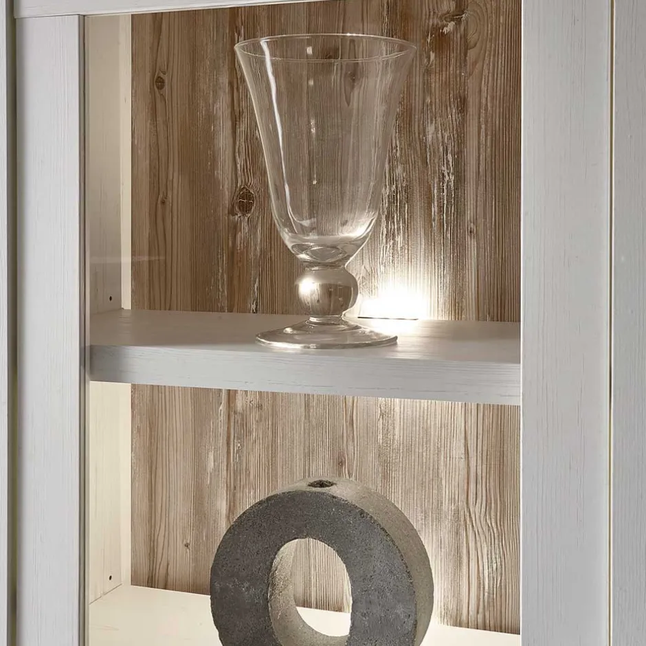 Pharao24 Landhaus Highboard Flurencina> Esszimmerkommoden|Highboards