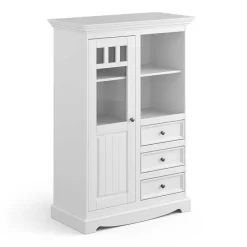 Küchenkommode|Esszimmerkommoden*Pharao24 Landhaus Highboard Vomano