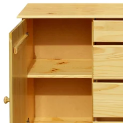 Küchenkommode|Wohnzimmerkommoden*Pharao24 Landhaus Kommode Jurentian