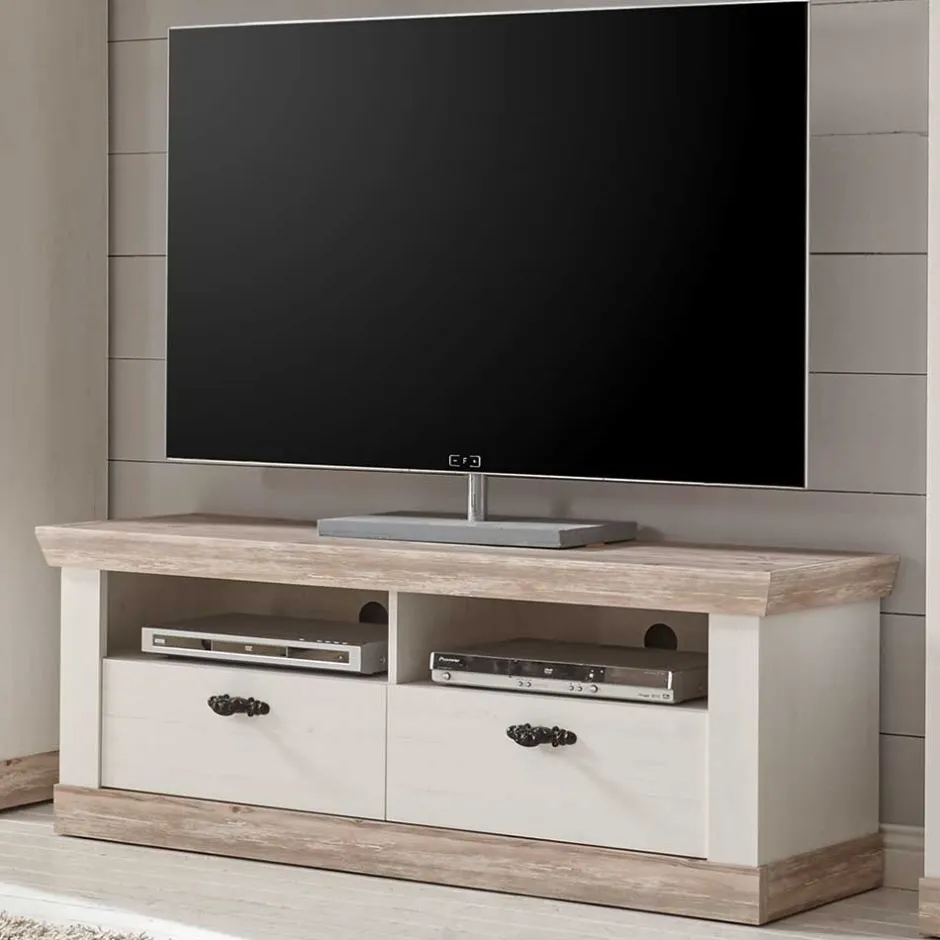 Pharao24 Landhaus Lowboard Flurencina> Fernsehtische|Lowboards