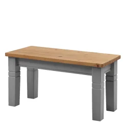 Küchenbank|Holzbänke*Pharao24 Landhaus Massivholzbank Mangali