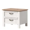 Nachtkommoden|Nachttisch*Pharao24 Landhaus Nachtschrank Drienna