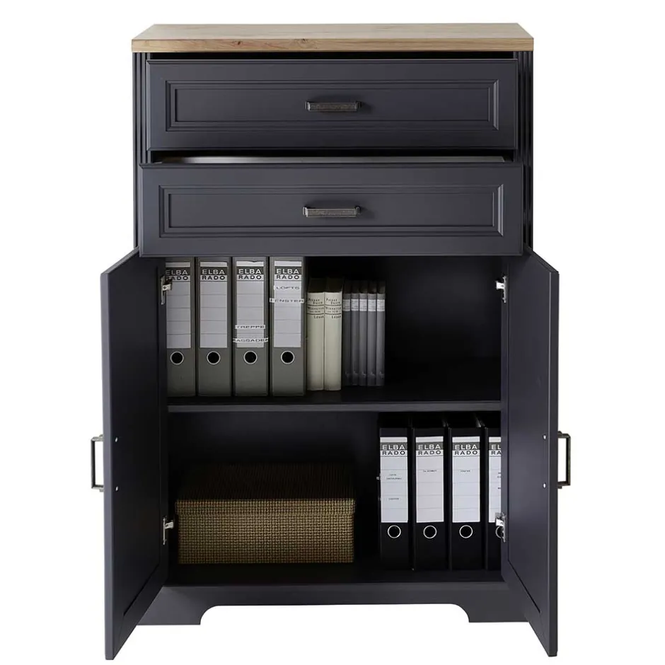 Pharao24 Landhaus Ordnerschrank Luoton> Büroschränke|Aktenschränke