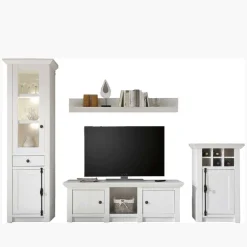 Pharao24 Landhaus Schrankwand Pantina> Wohnwand 300 Cm