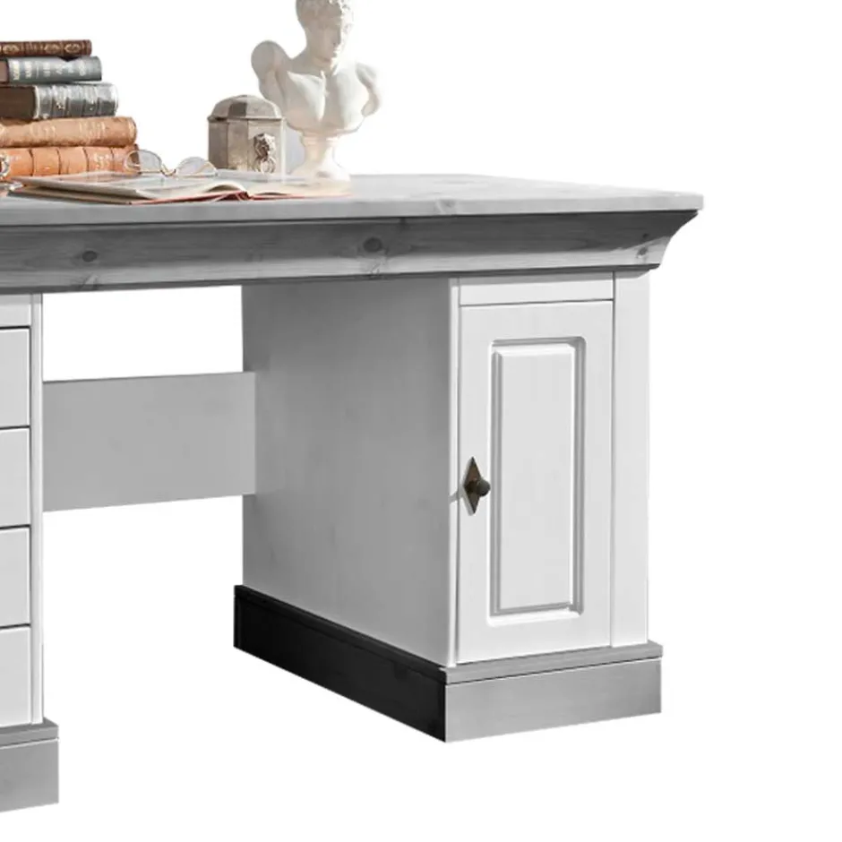 Pharao24 Landhaus Schreibtisch Boulogne> Schreibtische|Computertische