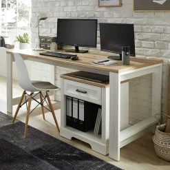 Schreibtische*Pharao24 Landhaus Schreibtisch Morelia