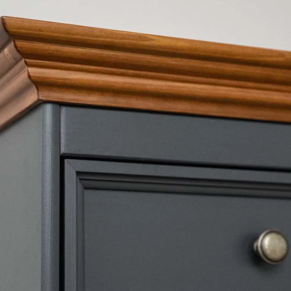 Massivholzmöbel|Küchenkommode*Pharao24 Landhaus Sideboard Zuverno