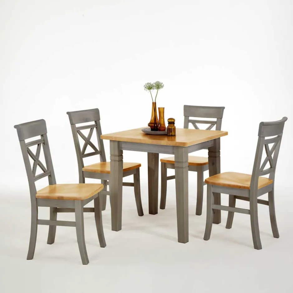 Tisch Mit Stühlen|Esszimmer Sets*Pharao24 Landhaus Sitzgruppe Josepha