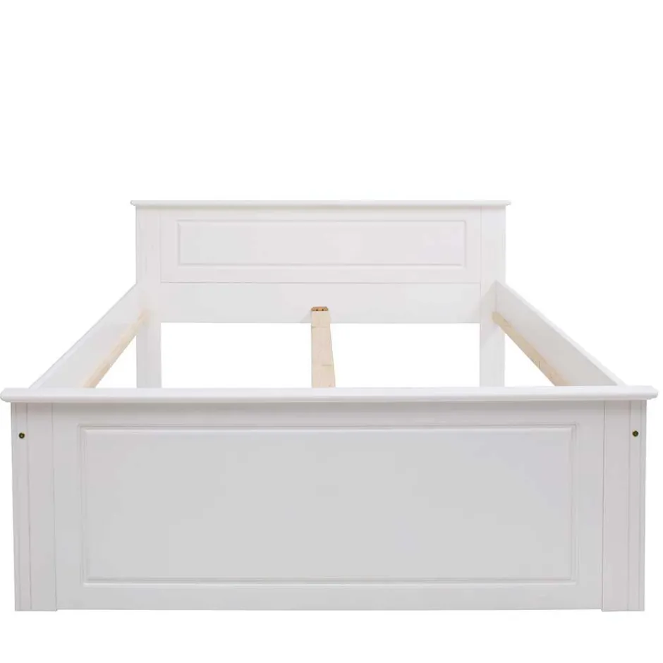 Pharao24 Landhaus Stil Holzbett Sadanos> Massivholzmöbel|Funktionsbetten