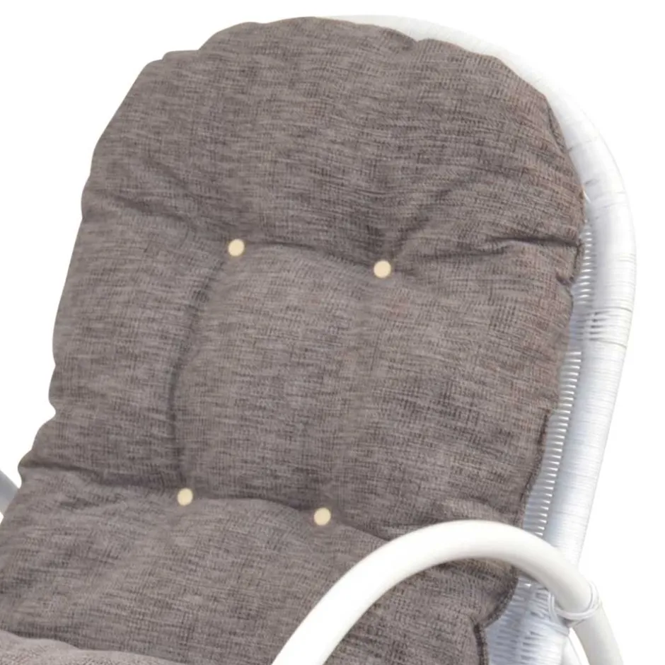 Wohnzimmer Sessel*Pharao24 Landhaus Stil Schaukelstuhl Adea