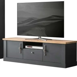 Pharao24 Landhaus Stil Wohnwand Saridio><noscript><img width=