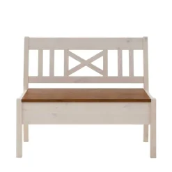 Garderobenbänke|Holzbänke*Pharao24 Landhaus Truhenbank Slobozia