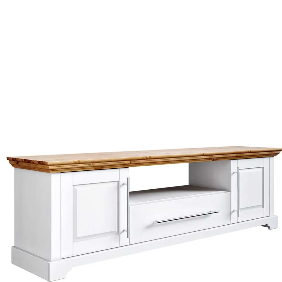 Fernsehtische|Massivholz Tv Möbel*Pharao24 Landhaus TV Board Mevidra